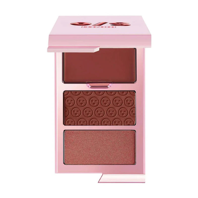 ONE/SIZE Cheek Clapper 3D Blush Trio - 4.0g | وان سايز  باليت بلاشر ثلاثي الأبعاد- 4.0غ