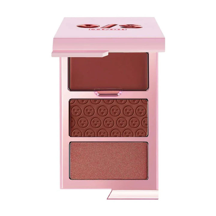 ONE/SIZE Cheek Clapper 3D Blush Trio - 4.0g | وان سايز  باليت بلاشر ثلاثي الأبعاد- 4.0غ