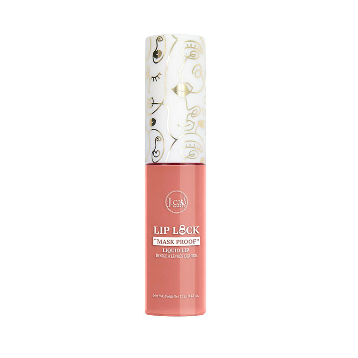 J. Cat Lip Lock Mask Proof Liquid  - 10g| جي كات  أحمر شفاه سائل طويل الأمد -10 غرام