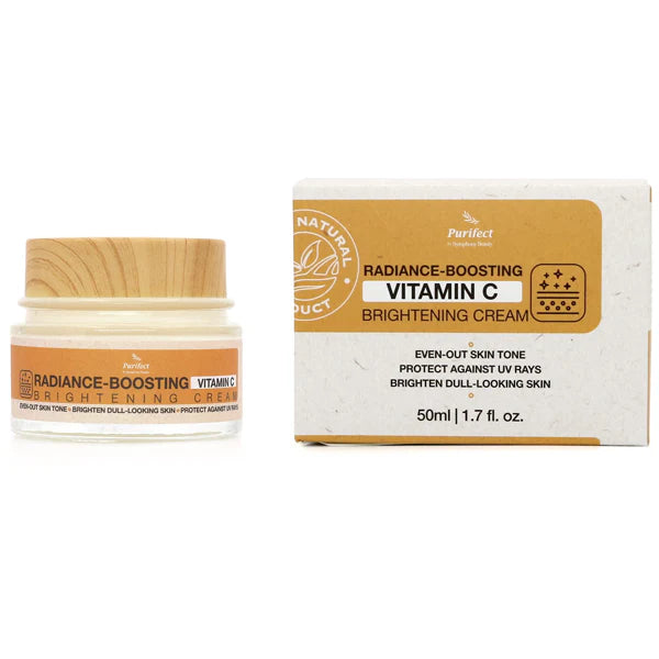 Purifect Radiance Boosting Vitamin C Brightening Cream - 50ml | بيورفكت كريم تفتيح بفيتامين سي - 50مل