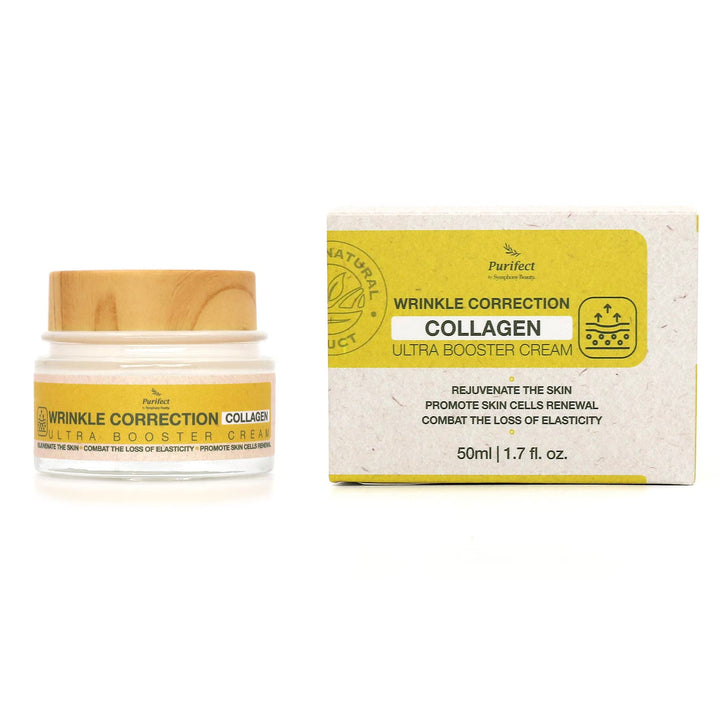 Purifect Collagen Wrinkle Correction Ultra Booster Cream - 50ml | بوريفكت كريم معزز كولاجين لتصحيح التجاعيد - 50مل #1