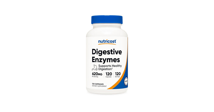 Nutricost Digestive Enzymes 620mg - 120 Capsules | إنزيمات هضمية 620 ملغ من نوتريكوست - 120 كبسولة #1