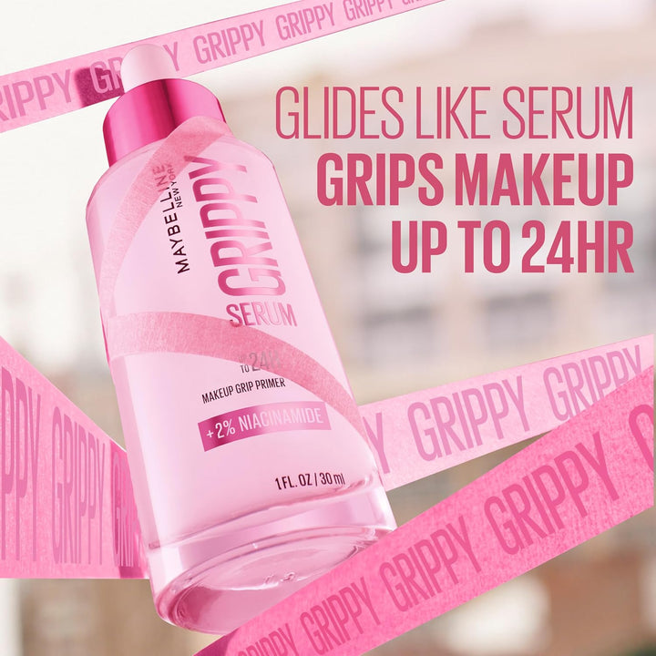MAYBELLINE Grippy Serum Primer +2% Niacinamide - 30ml | ميبيلين برايمر سيروم +2% نياسيناميد - 30 مل