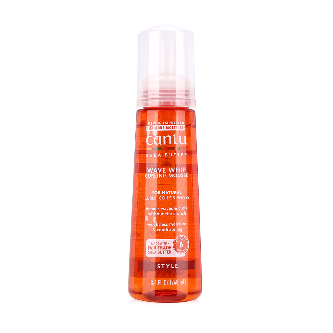 Cantu Natural Hair Wave Whip Curling Mousse - 250ml | كانتو موس للشعر الكيرلي - 250 مل