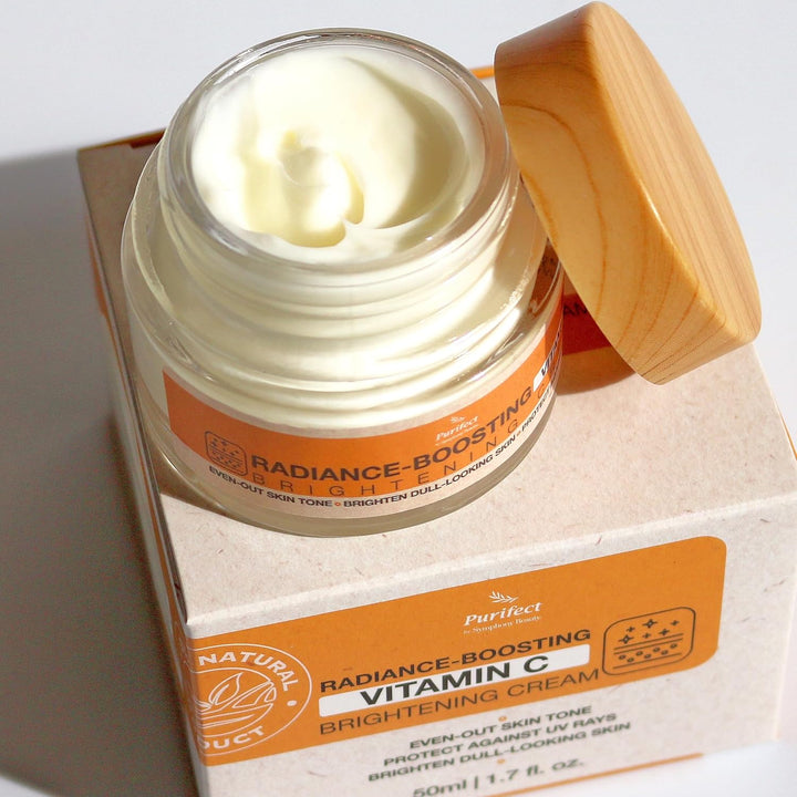 Purifect Radiance Boosting Vitamin C Brightening Cream - 50ml | بيورفكت كريم تفتيح بفيتامين سي - 50مل