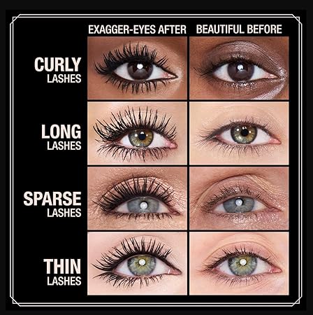 Charlotte Tilbury Exagger-Eyes Volume Mascara Black - 4ml | شارلوت تلبوري ماسكارا مكثفة للرموش - 4 مل