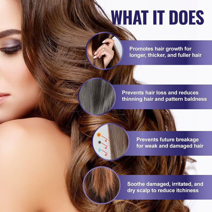 Purifect Hair Growth Serum Product for Women & Men - 30ml |سيروم لتكثيف ونمو الشعر للنساء والرجال - 30 مل