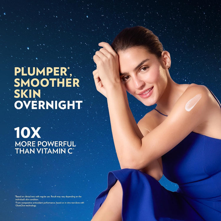 Vaseline Gluta Hya Serum Burst Lotion Overnight Radiance Repair - 200ml| فازلين لوشن سيروم ليلي لإشراقة وترميم البشرة – 200 مل
