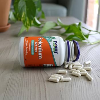 now Selenium 200 mcg - 180 Veg Capsules - 180 كبسولة | ناو سيلينيوم 200 ملغ - 180 كبسولة #3