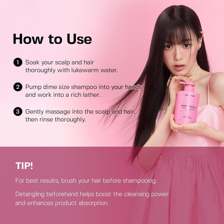JULYME Damage Care Perfume Shampoo Full Bloom - 500ml | يوليومي شامبو للشعر التالف فول بلوم - 500 مل