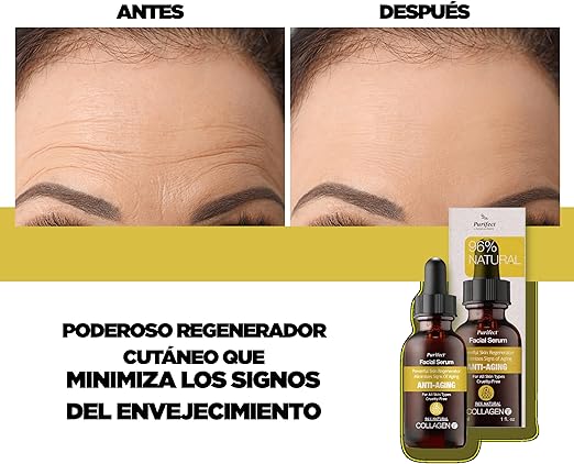 Purifec Vitamin E Anti-Aging Facial Serum - 60ml | بيورفيكت سيروم وجه مضاد للشيخوخة - 60مل