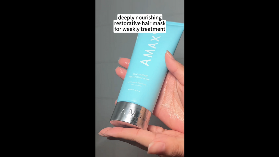 AMAXY Intense Bond Building Treatment Restorative Hair Mask - 200ml | أماكسي قناع ترميم مكثف - 200مل #5