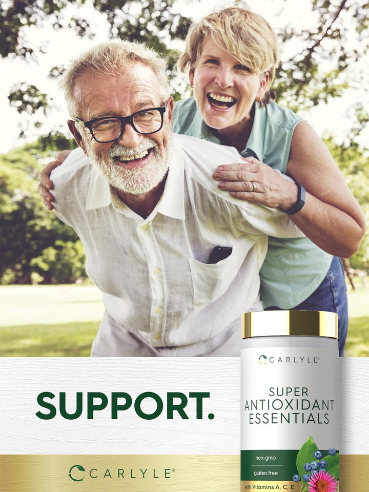 CARLYLE Super Antioxidant Essentials - 100 Coated Caplets | كارلايل سوبر مضادات الأكسدة الأساسية - 100 Caplets