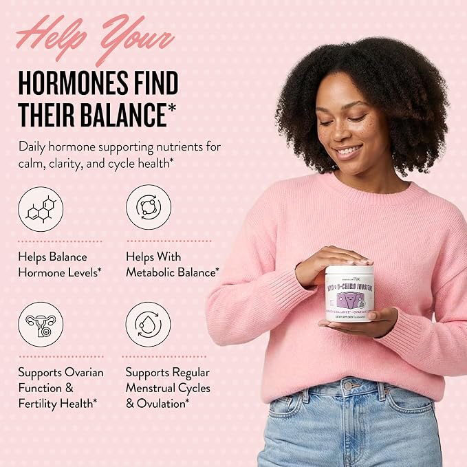 Legendairy Milk Myo & D-Chiro Inositol - 120 Vegan Capsules |  ليجينديري ميلك لدعم توازن الهرمونات وصحة المبايض - 120 كبسولة نباتية