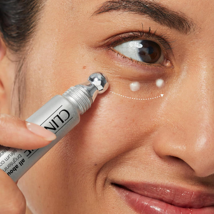 Clinique All About Eyes Brightening Serum Concentrate - 10ml | كلينك سيروم مُفتّح لمنطقة حول العين - 10مل