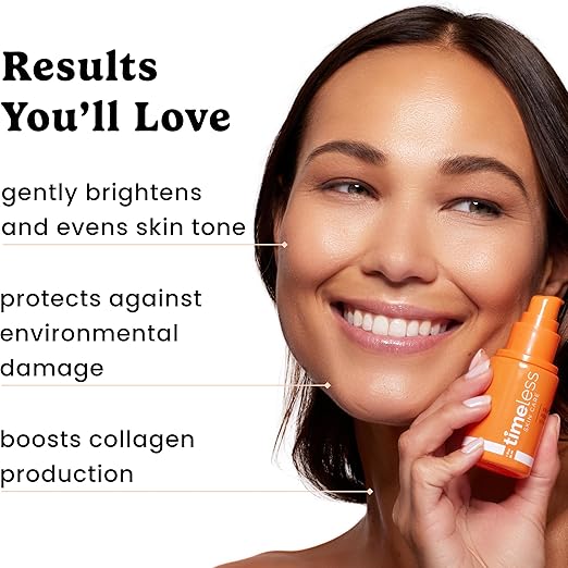 timeless 10% Vitamin C + E Serum - 30ml | تايم ليس سيروم فيتامين سي 10% - 30مل