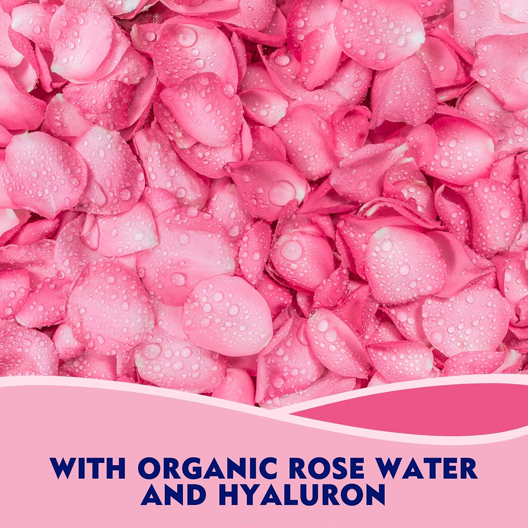 NIVEA Face Sheet Mask Hydrating, Rose Care with Organic Rose Water All Skin Types 1 Piece | ماسك ورقي للوجه من نيفيا بالترطيب، عناية الورد بماء الورد العضوي لجميع أنواع البشرة – قطعة واحدة