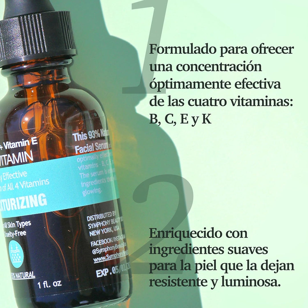 Purifect Retexturizing Multi-Vitamin Facial Serum - 30ml | بيورفيكت سيروم متعدد الفيتامينات - 30 مل