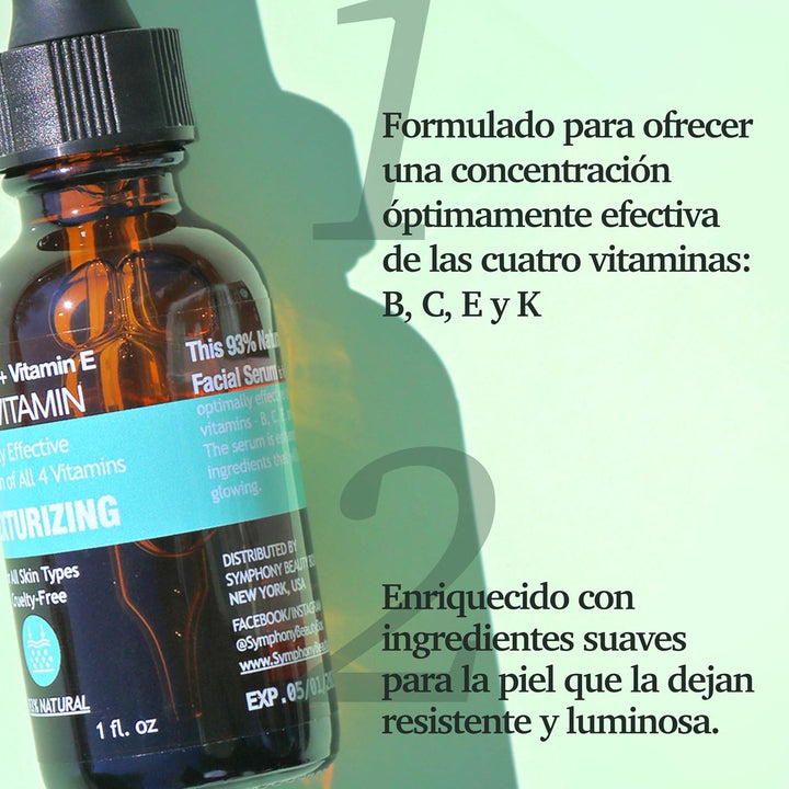 Purifect Retexturizing Multi-Vitamin Facial Serum - 30ml | بيورفيكت سيروم متعدد الفيتامينات - 30 مل