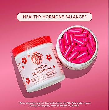 Peach Perfect Inositol Multivitamin - 120 Capsules | بيتش برفكت فيتامينات متعددة إينوزيتول - 120 كبسولة #4