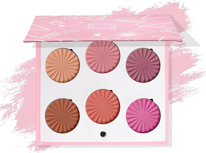 Ofra Mini Mix Face Palette - Blushful - 18g | أوفرا باليت الوجه ميني ميكس – بلاش فل – 18 غرام