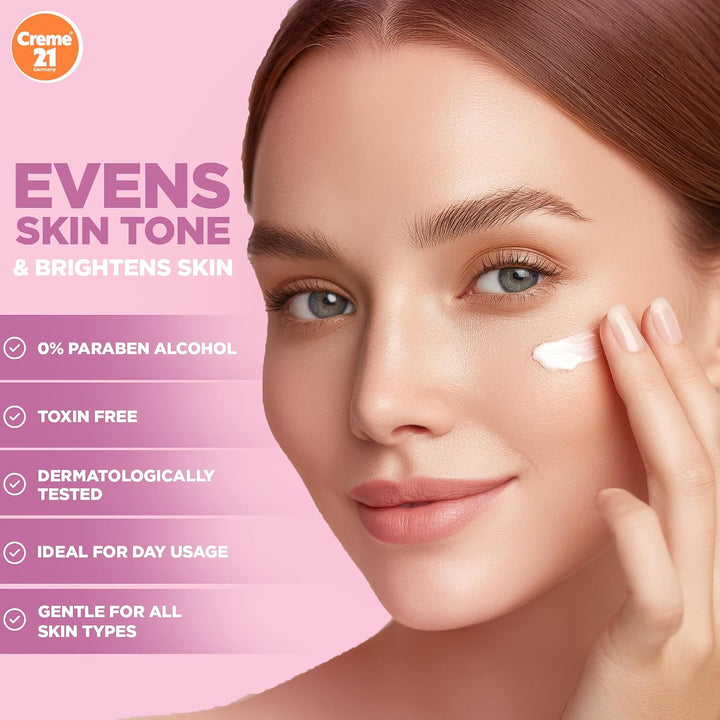 Creme21 Germany Xtra Bright Vitamin C Day Cream - 50ml | كريم 21 كريم الوجه النهاري فيتامين سي - 50مل