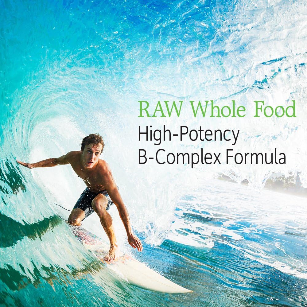 Garden of Life Vitamin B Complex - 60 Vegan Capsules | جاردن أوف لايف مكمل متعدد الفيتامينات - 60 كبسولة