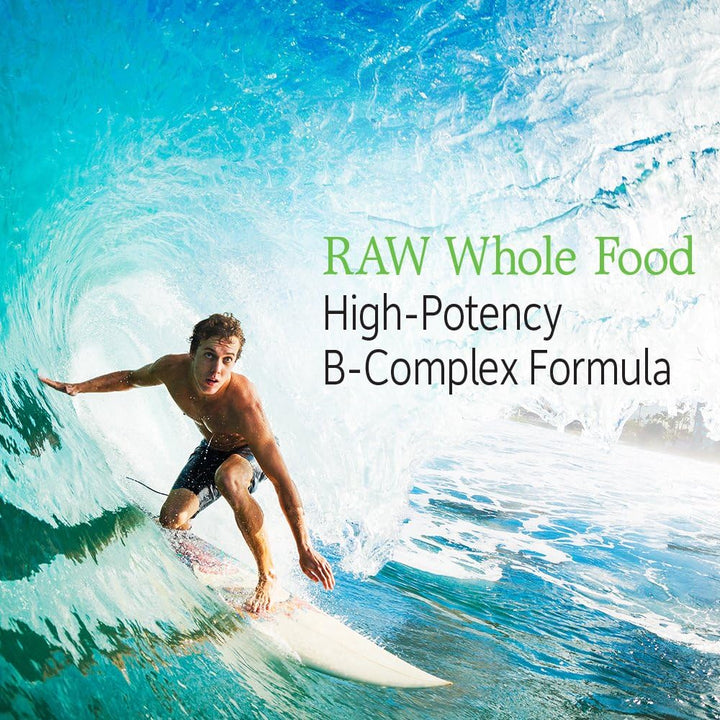 Garden of Life Vitamin B Complex - 60 Vegan Capsules | جاردن أوف لايف مكمل متعدد الفيتامينات - 60 كبسولة