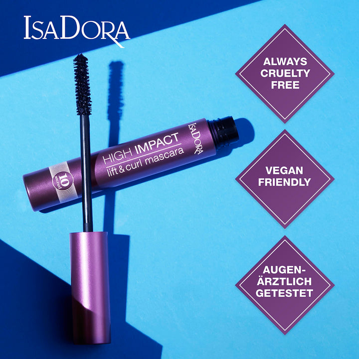 IsaDora The High Impact Lift Curl Mascara 10 Sec - 9ml | إيسادو ماسكارا ليفت آند كيرل هاي إمباكت - 9مل #4