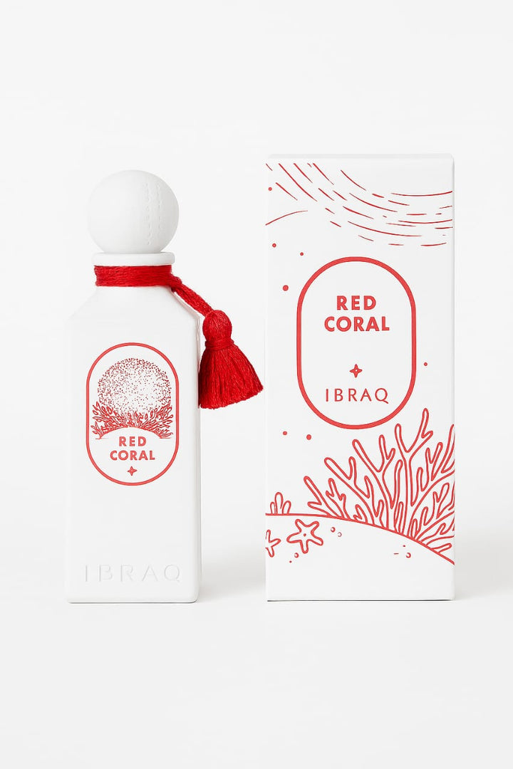 IBRAQ Ibrahim Al-Qurashi Red Coral 100 ML |  عطر رد كورال من ابراهيم القرشي -100 مل