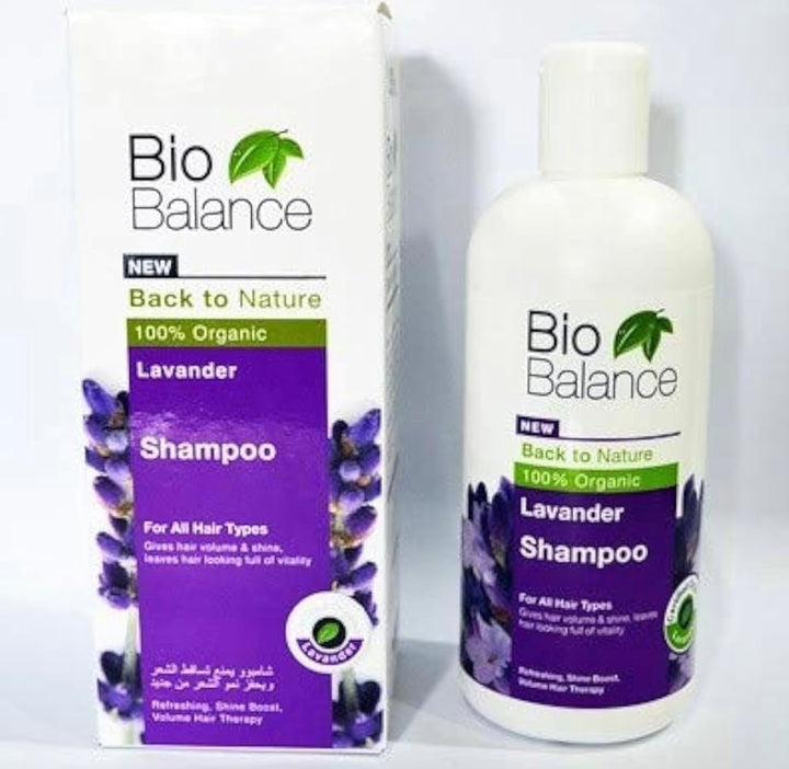 Bio Balance Organic Lavender Shampoo - 330ml | بايو بالانس شامبو التساقط  باللافندر العضوي - 330 مل