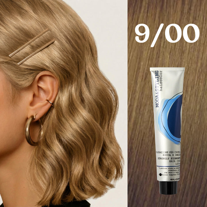 Elgon Moda&styling Haircolor Strongly Pigmented Hair Color - 125ml | ايلكون صبغة شعر مودا ستايلنج - 125مل