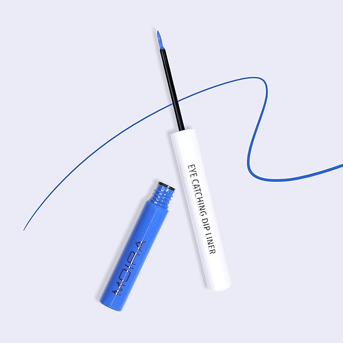 Moira Eye Catching Dip Liner Waterproof Brush - 2.5ml | مويرا آيلاينر مقاوم للماء بفرشاة دقيقة - 2.5 مل