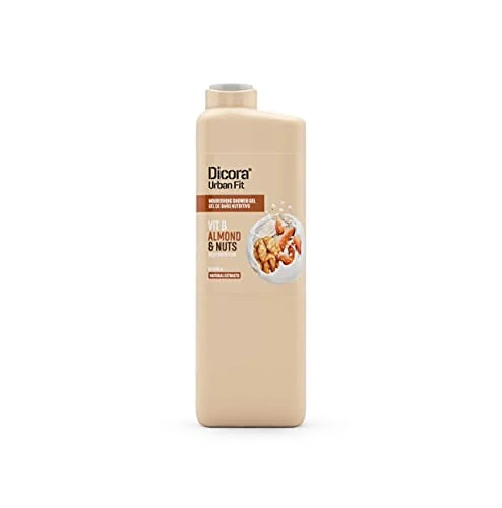 Dicora Nourishing Shower Gel Almond & Nuts - 750ml | ديكورا سائل الاستحمام باللوز والمكسرات - 750 مل