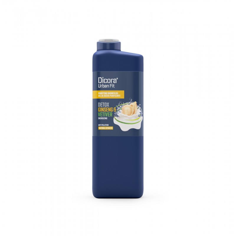 Dicora Purifying Shower Gel Ginseng & Vetiver - 750ml | ديكورا شاور جيل بالجينسنغ  - 750 مل