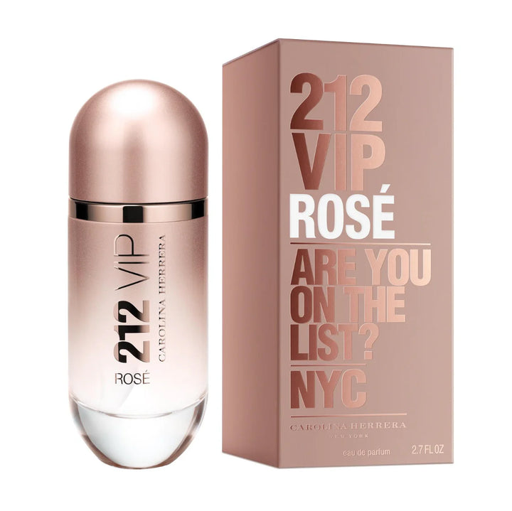 Carolina Herrera CH 212 VIP ROSE EDP WOMEN - 80ml | عطر كارولين هيريرا 212 روز او دو بارفام للنساء - 80 مل