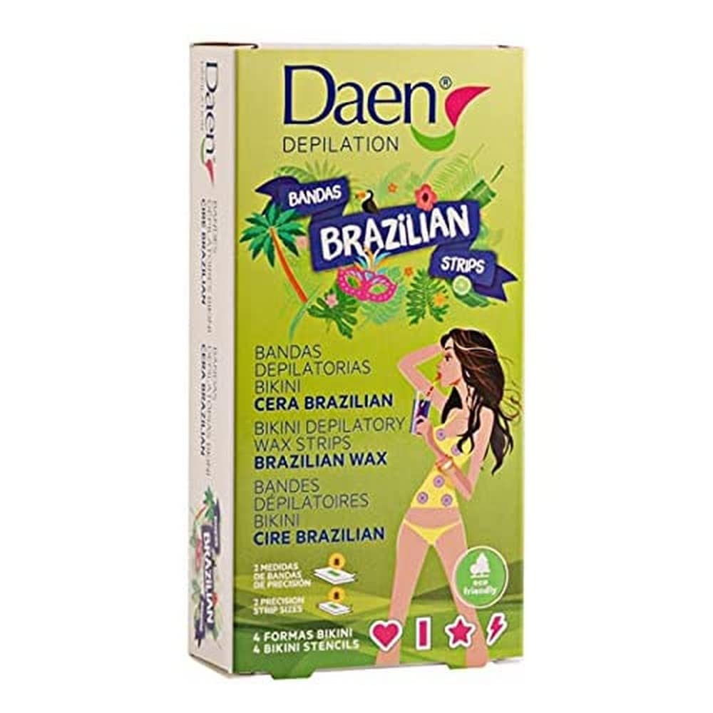 Daen Bikini Brazilian wax strips | داين شرائح شمع برازيلية لمنطقة البكيني - 16 شريحة