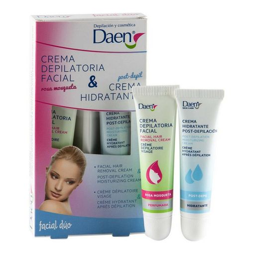 Daen Facial Duo Crema Hidratante  | داين كريم إزالة الشعر للوجه و كريم مرطب بعد الإزالة