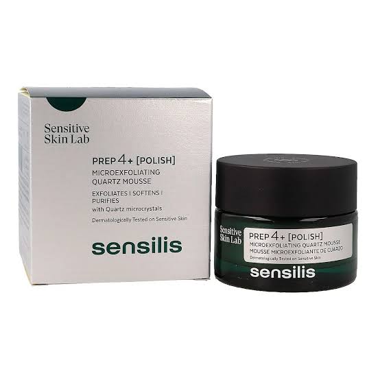 Sensilis Prep4+ Polish Micro-Exfoliating Mousse - 40ml | سينسيليس موس مقشر للوجه لإزالة الخلايا الميتة - 40 مل