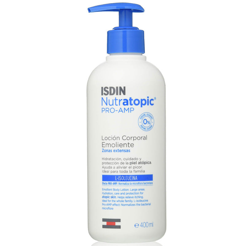 ISDIN Nutratopic Pro-Am Emollient lotion - 400ml | لوسيون مرطب للجسم - 400 مل #1