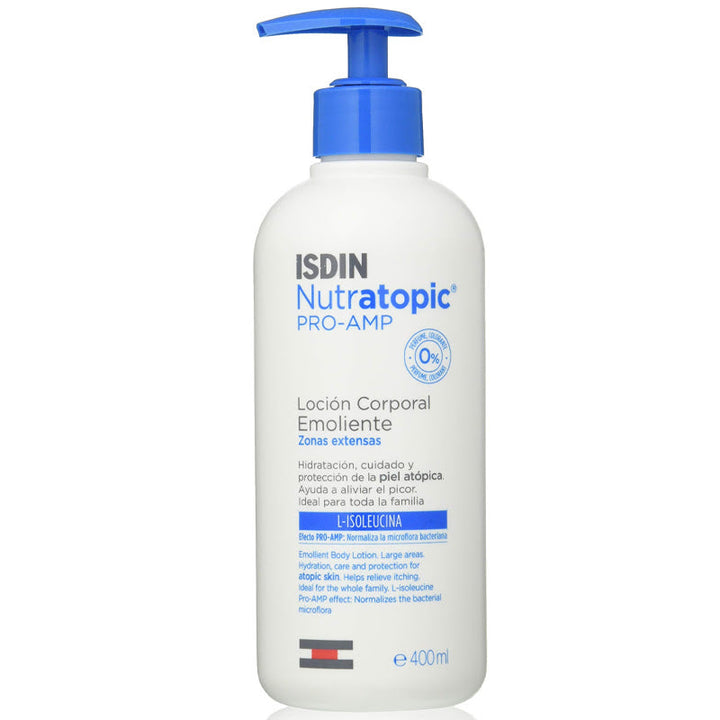ISDIN Nutratopic Pro-Am Emollient lotion - 400ml | لوسيون مرطب للجسم - 400 مل #1