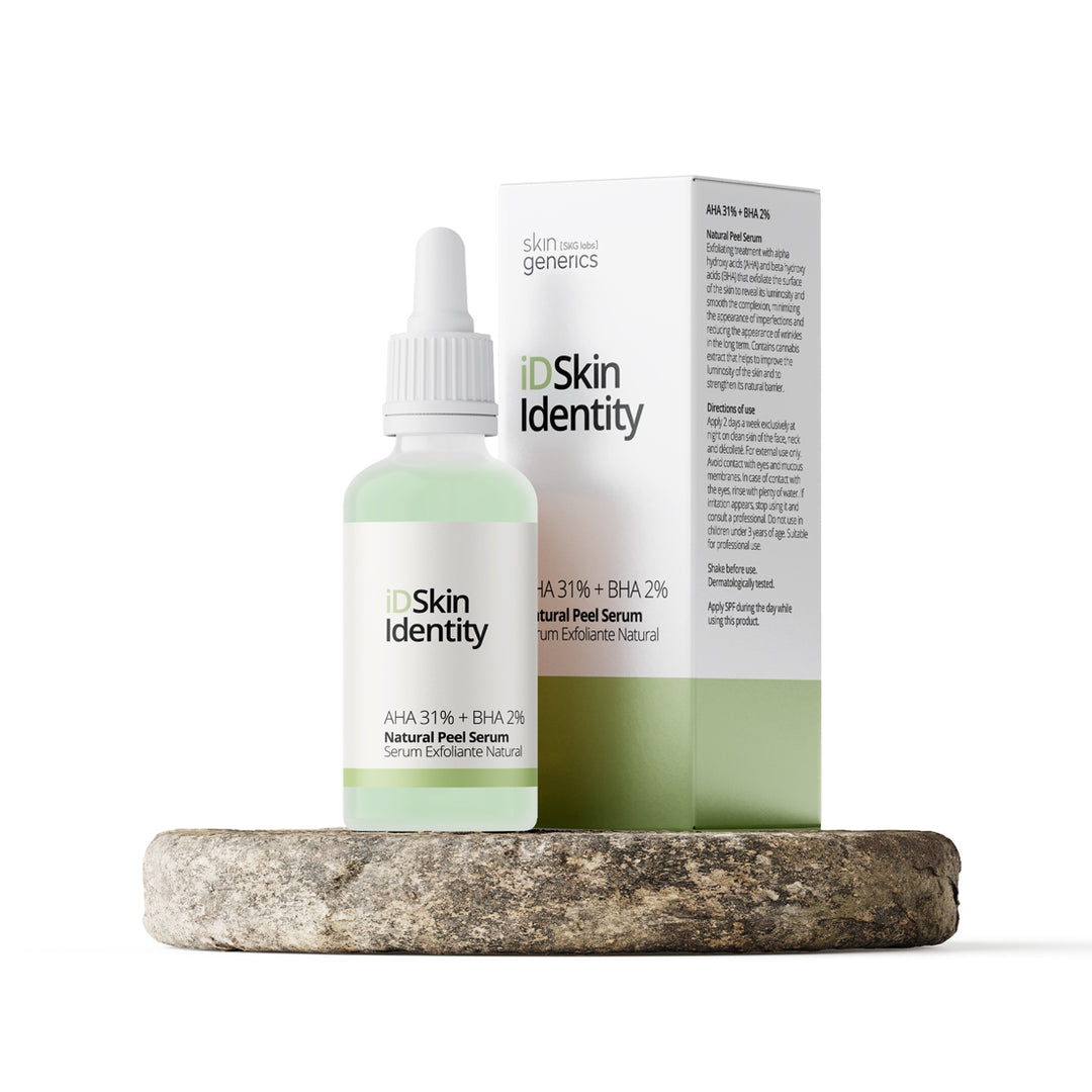 iD Skin Identity Natural Exfoliating Serum AHA 31% + BHA 2% - 30ml | سيروم التقشير الطبيعي - AHA 31% + BHA 2% - 30 مل