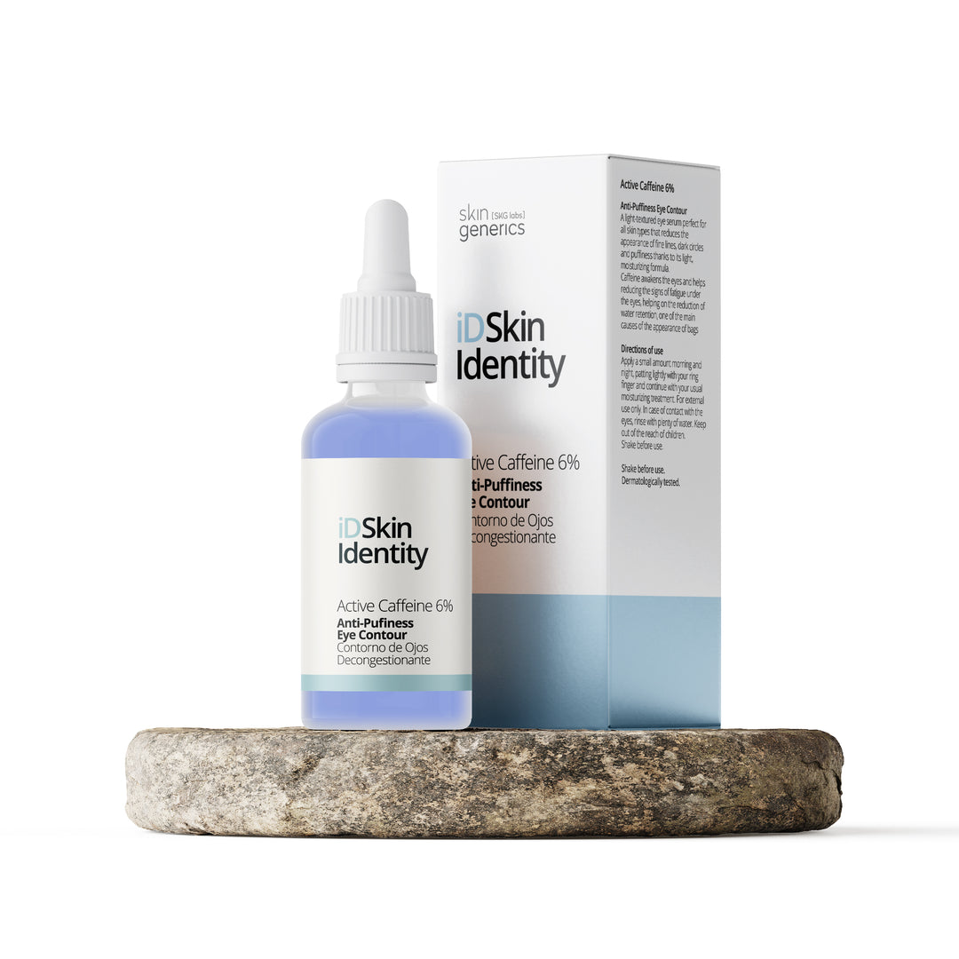 iD Skin Identity Caffeine eye serum - 30 ml | اي دي سكين سيروم مضاد لانتفاخات محيط العين -  كافيين فعال 6% - 30 مل