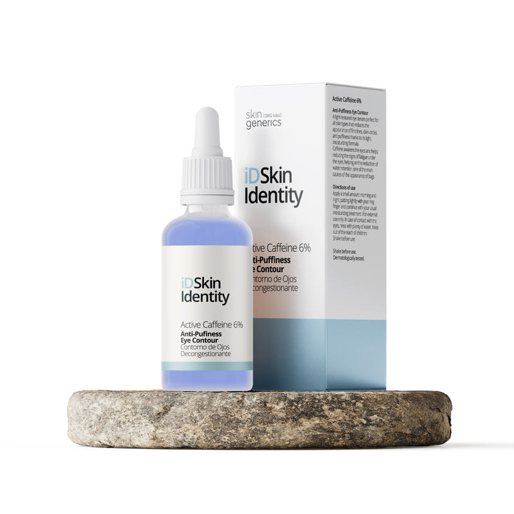 iD Skin Identity Caffeine eye serum - 30 ml | اي دي سكين سيروم مضاد لانتفاخات محيط العين -  كافيين فعال 6% - 30 مل