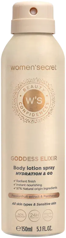 Women'secret Goddess Elixir Body Lotion Spray - 150ml