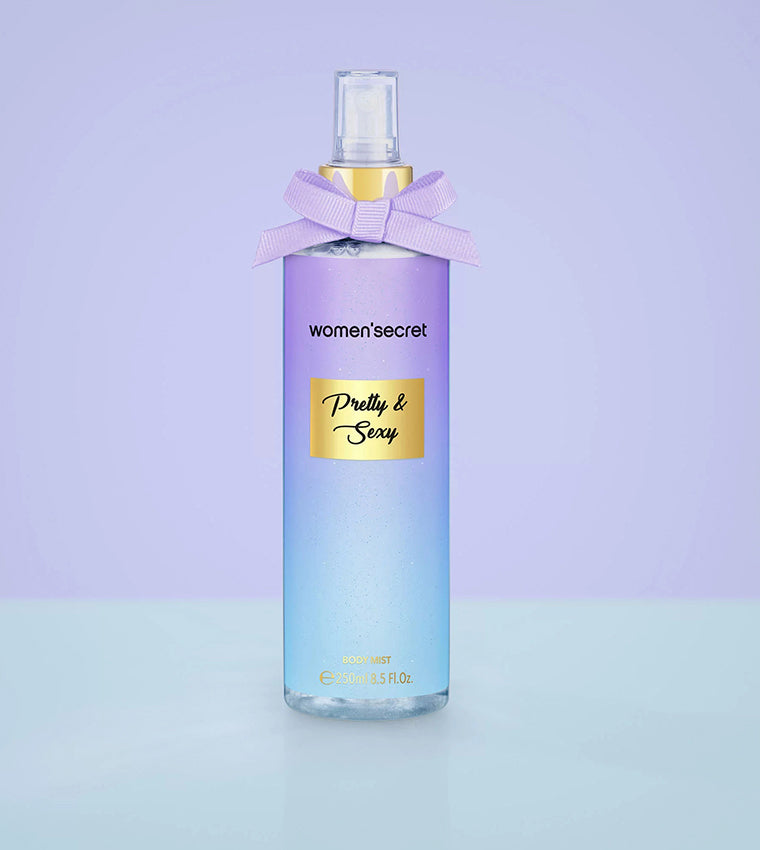 women secret beauty  Pretty & Sexy Body Mist 250Ml | وومن سيكرت ميست للجسم بريتي اند سيكسي - 250مل