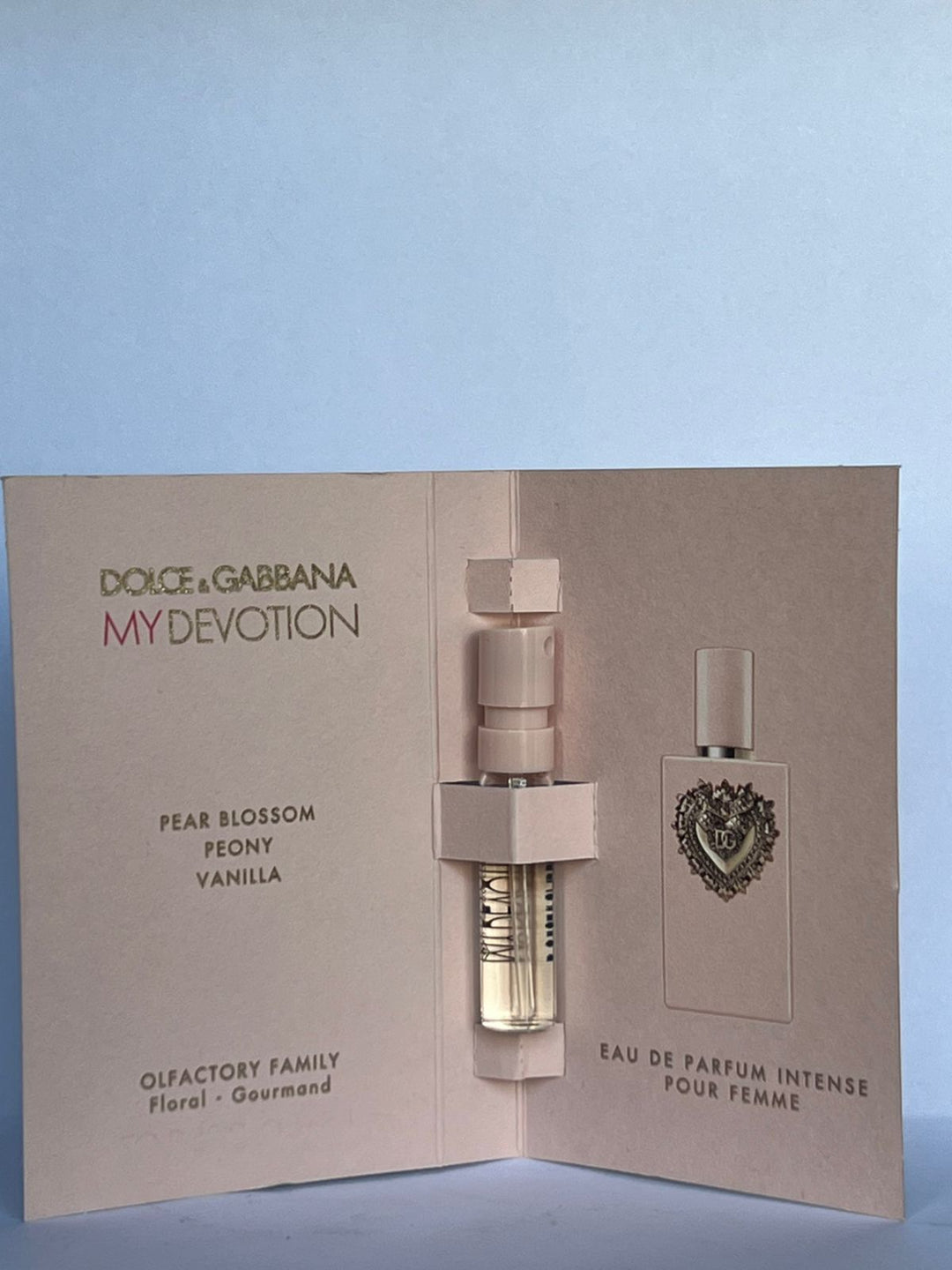 DOLCE & GABBANA  Sample  My Devotion Intense  1,5ml | دولشي اند كابانة عينة عطر ماي ديفوجن انتينز 1,5 مل