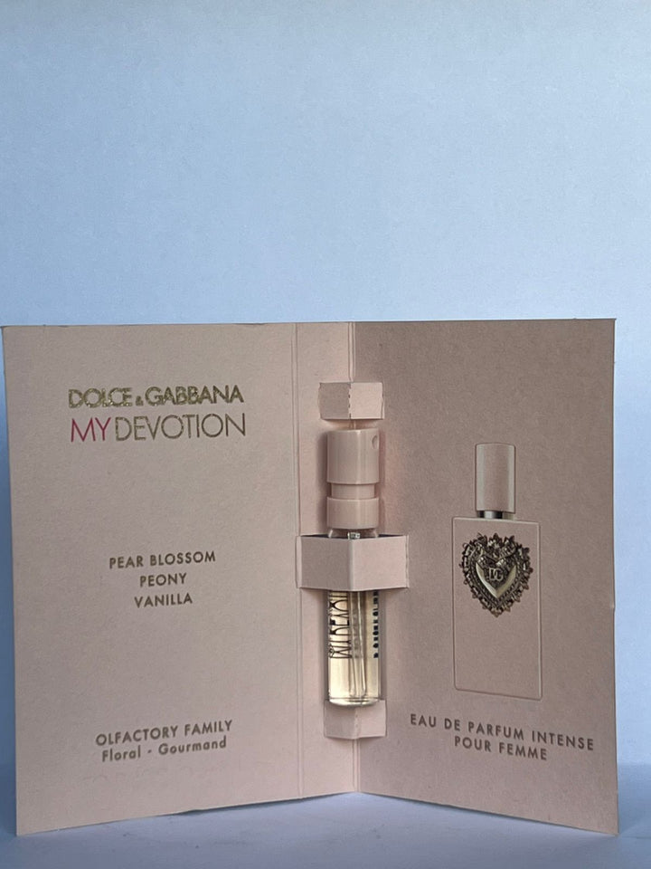 DOLCE & GABBANA  Sample  My Devotion Intense  1,5ml | دولشي اند كابانة عينة عطر ماي ديفوجن انتينز 1,5 مل