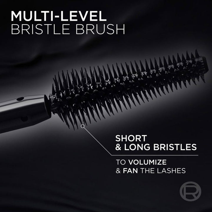 L’Oreal Paris Volume Million Lashes Panorama Mascara, All Night Black - 9.9ml | لوريال ماسكارا بانوراما فوليوم أسود مكثف - 9.9 مل -