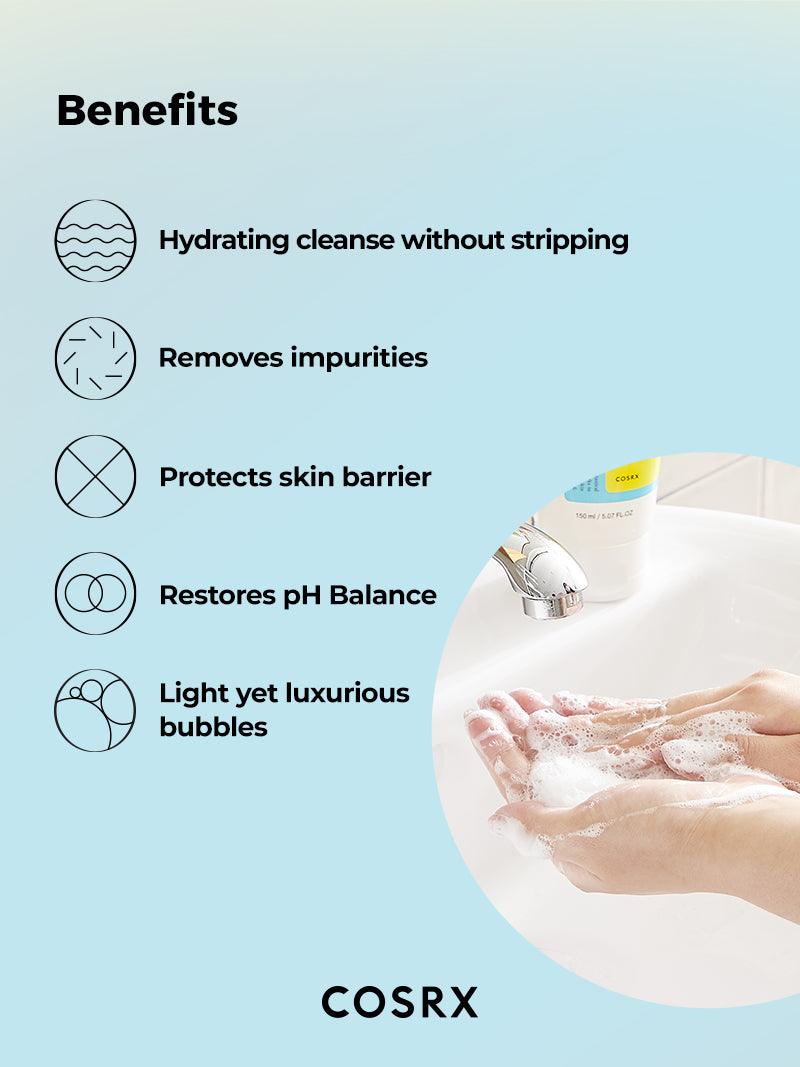 COSRX Low pH Good Morning Gel Cleanser - 50ml| كوزركس غسول جل للوجه بدرجة حموضة منخفضة (pH) - 50 ملل